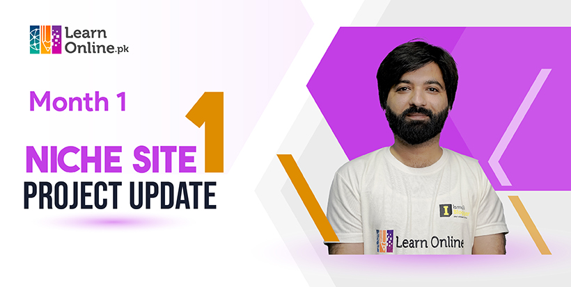 Niche Site Project Update : Month 1