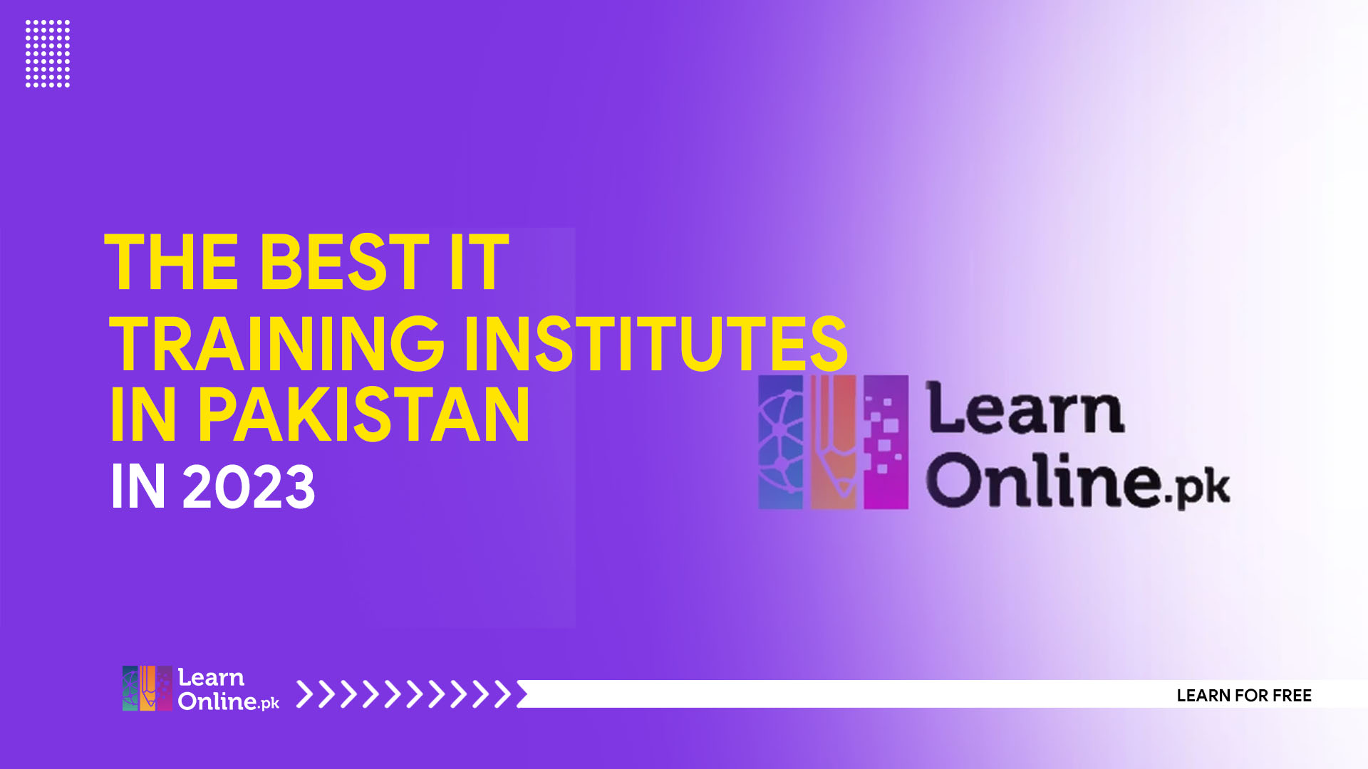 it training institutes in pakistan