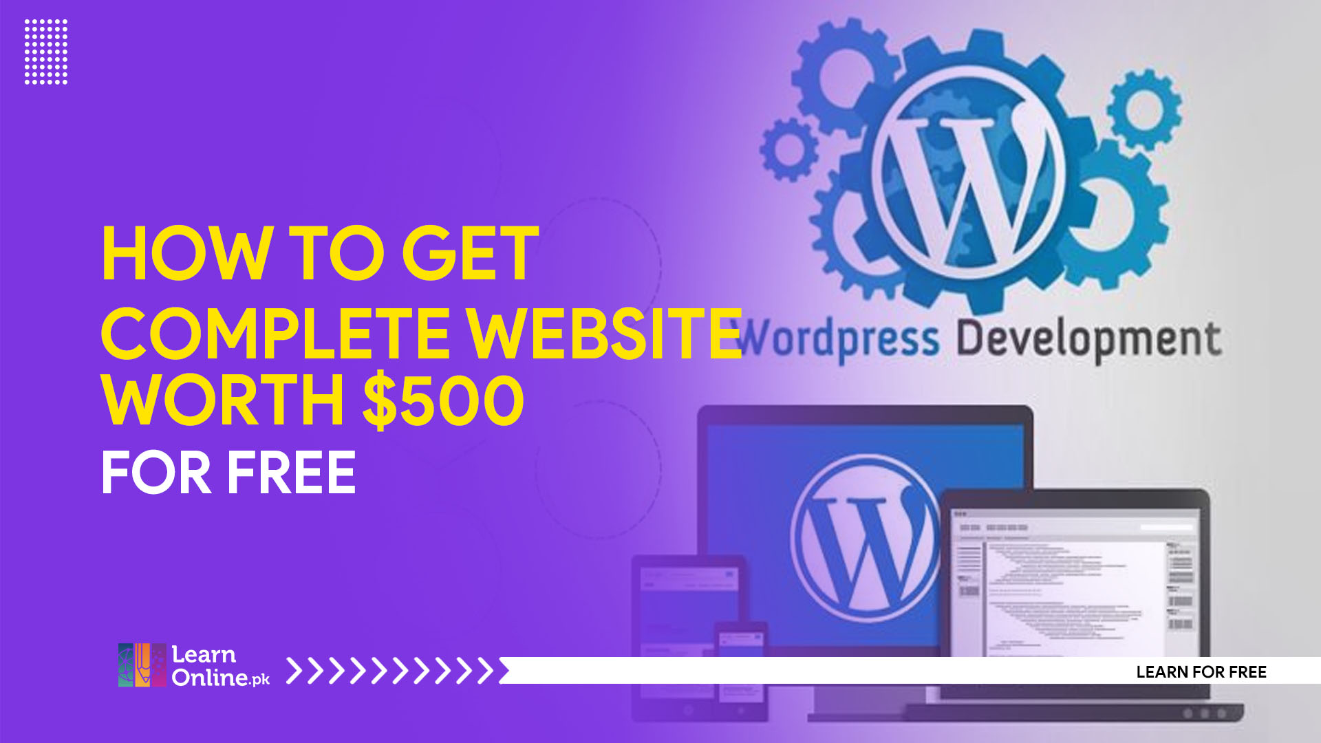 get free website