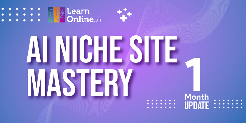 AI Niche Site 2 Update Month 1