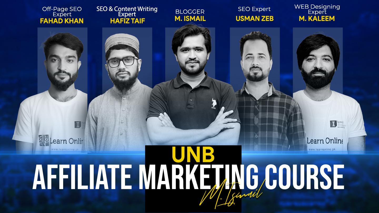 Blogging and Affiliate Marketing Course