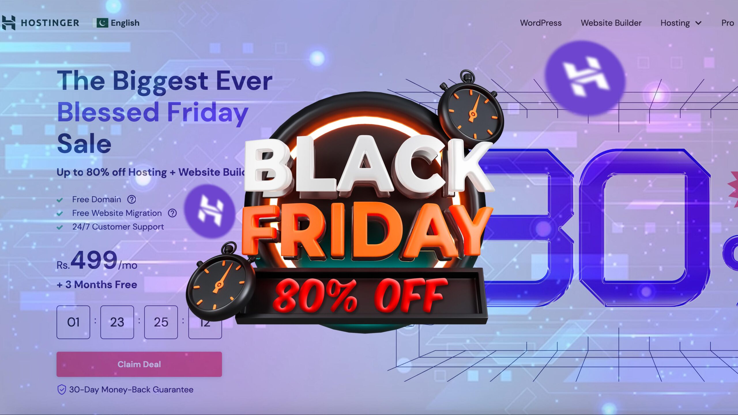 hostinger black friday sale 2023
