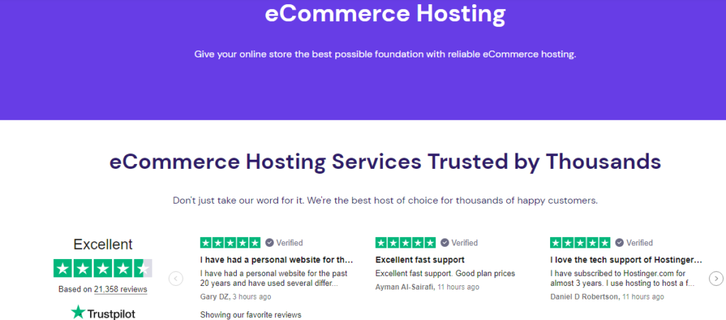 Hostinger Black Friday offers