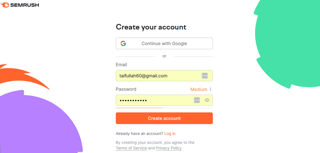 log in semrush black friday sale