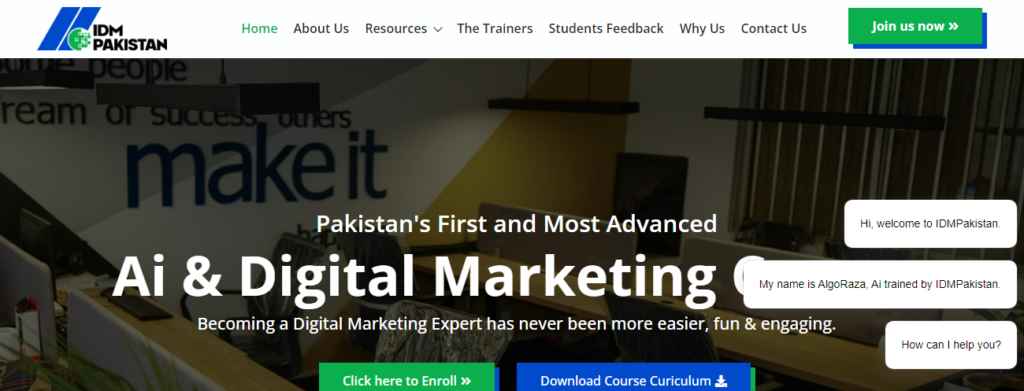 IT TRAINING INSTITUTES IN PAKISTAN