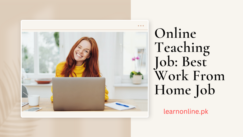 online jobs for females in Pakistan