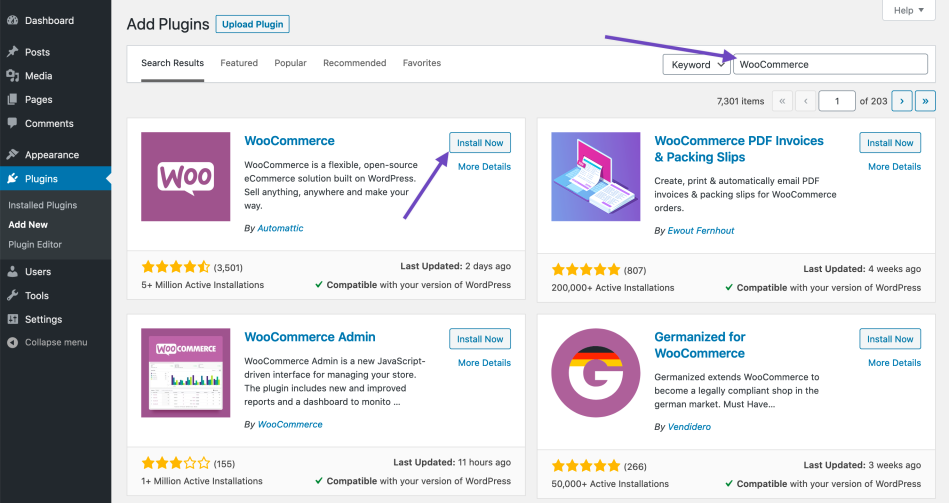 shopify vs woocommerce