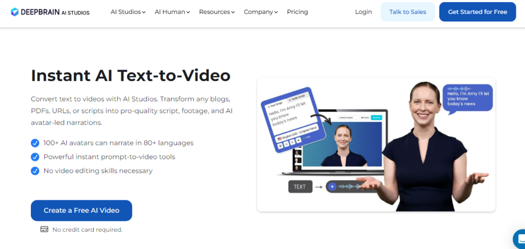 ai text to video tool