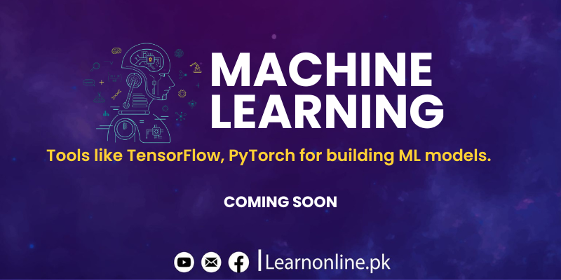 Machine Learning – Building ML models.